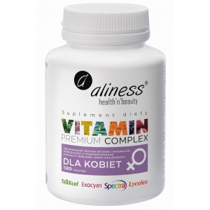 Premium Vitamin Complex dla kobiet 120 tabl. do ssania - Aliness